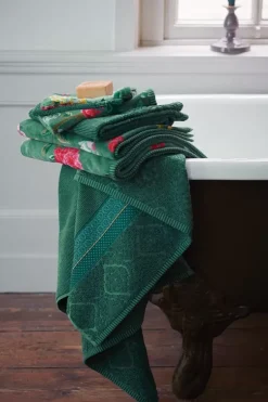 Pip Studio Badhanddoek Set/3 Good Evening 55X100 Cm Groen Best