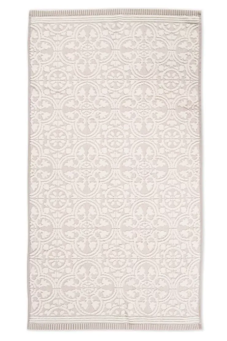 Pip Studio Badhanddoek Set/3 Tile De Pip 55X100 Cm Khaki Discount