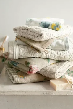 Pip Studio Badhanddoek Set/3 Tile De Pip 55X100 Cm Khaki Discount