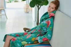 Pip Studio Badjas Good Evening Groen Hot