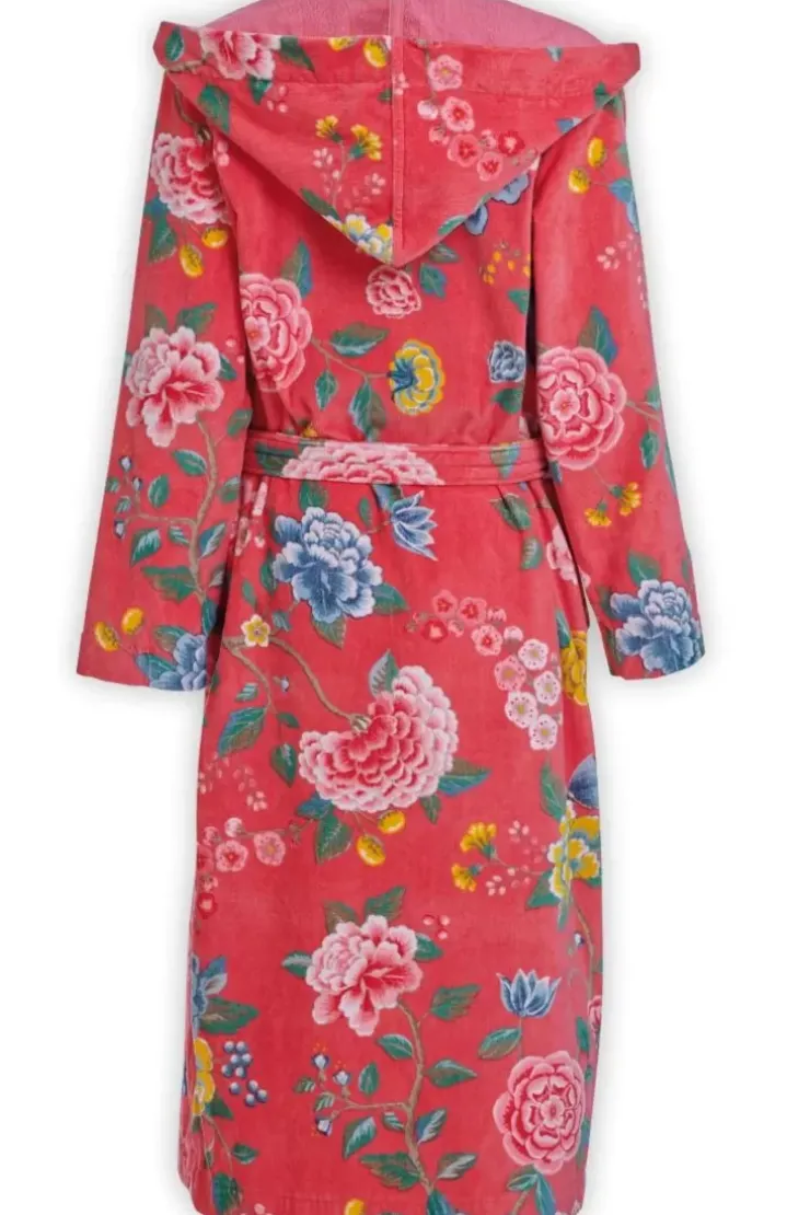 Pip Studio Badjas Good Evening Koraal Sale