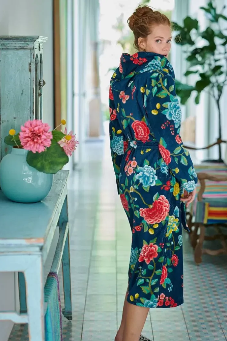 Pip Studio Badjas Good Evening Donker Blauw Discount