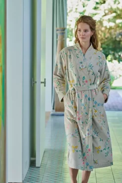 Pip Studio Badjas Les Fleurs Khaki Online