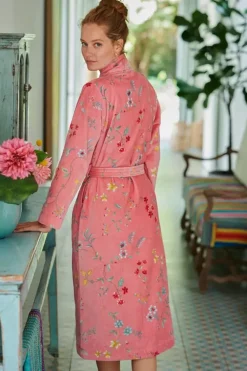 Pip Studio Badjas Les Fleurs Roze Discount