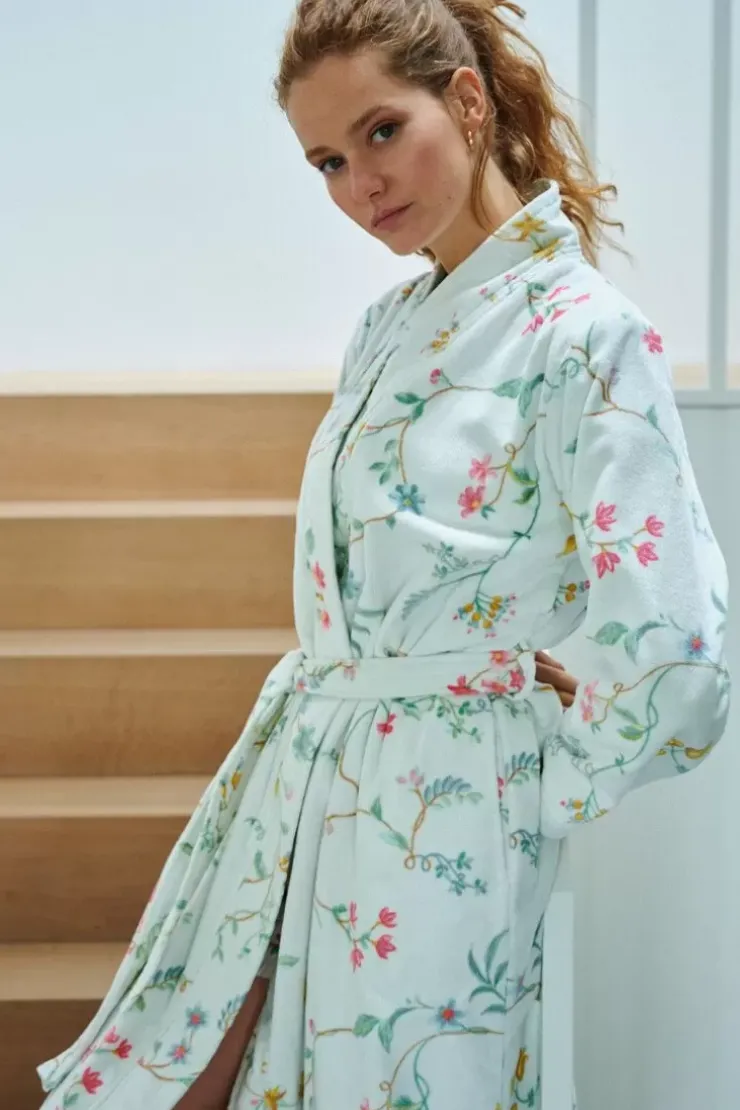 Pip Studio Badjas Les Fleurs Wit Hot