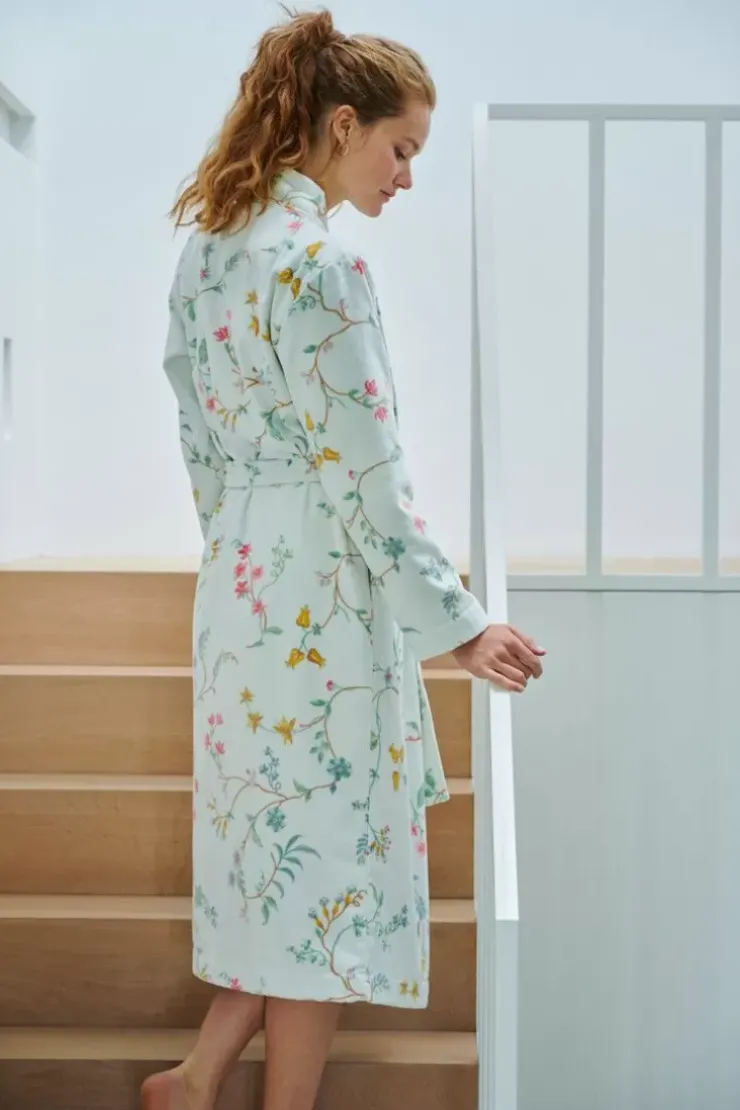 Pip Studio Badjas Les Fleurs Wit Hot