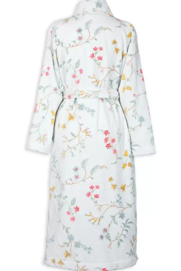 Pip Studio Badjas Les Fleurs Wit Hot