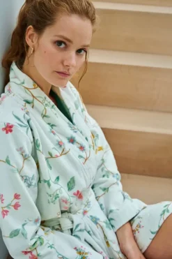 Pip Studio Badjas Les Fleurs Wit Hot