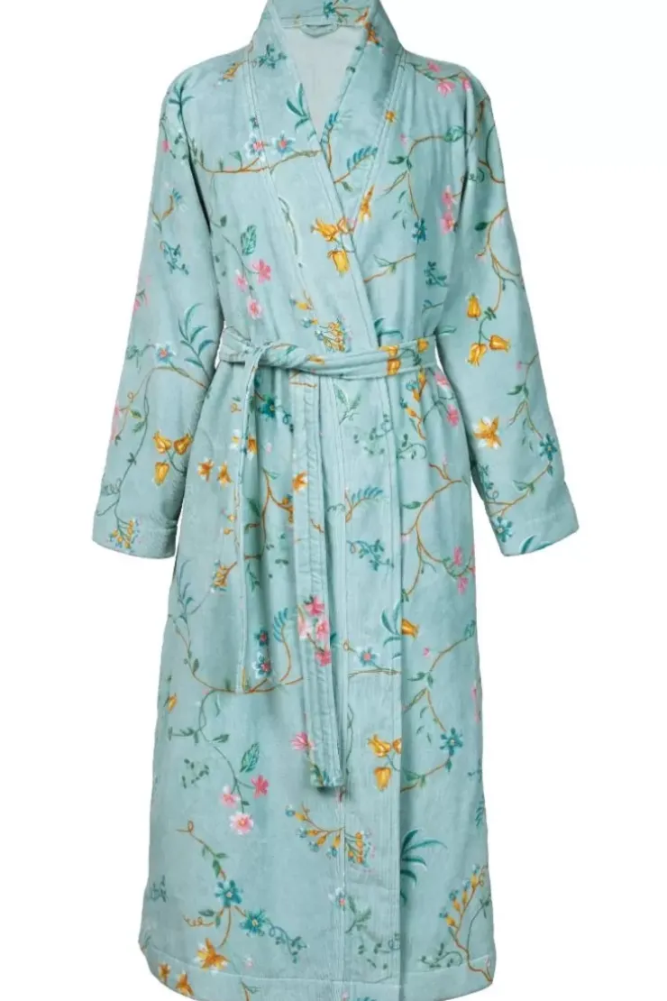 Pip Studio Badjas Les Fleurs Blauw