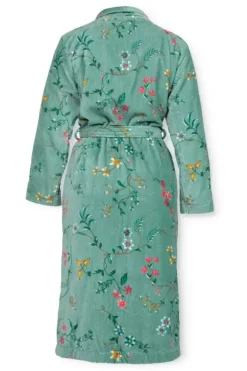 Pip Studio Badjas Les Fleurs Groen New