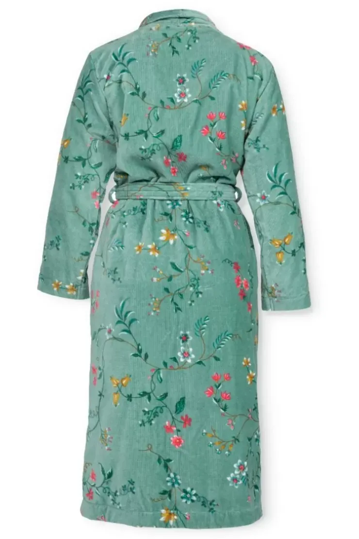 Pip Studio Badjas Les Fleurs Groen New
