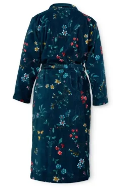 Pip Studio Badjas Les Fleurs Donker Blauw Hot