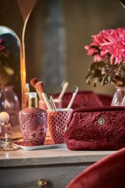 Pip Studio Badkamer Accessoires Set/3 Kyoto Festival Donker Roze New