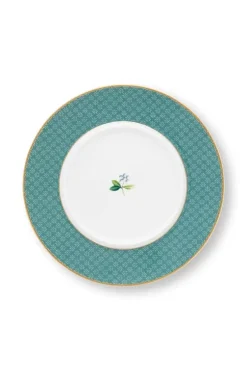 Pip Studio Blushing Birds Botervloot Rond Blue Blauw Clearance