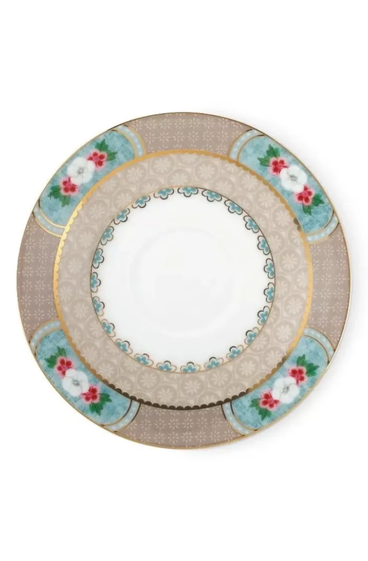 Pip Studio Blushing Birds Espresso Kop & Schotel Khaki Hot