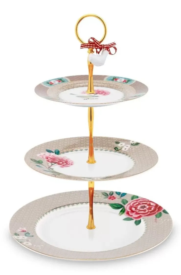 Pip Studio Blushing Birds Etagere 3 Laags Khaki Outlet