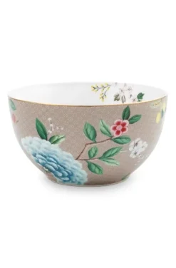Pip Studio Blushing Birds Kom 15 Cm Khaki Hot