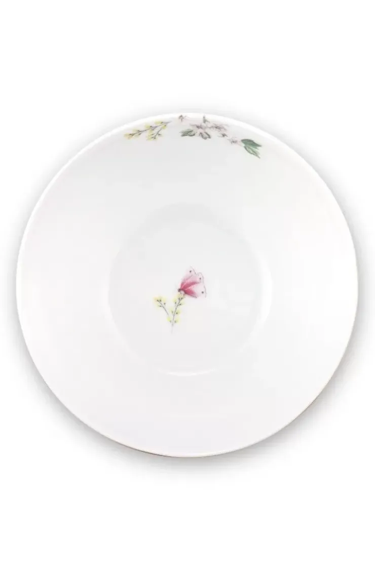 Pip Studio Blushing Birds Kom 15 Cm Khaki Hot