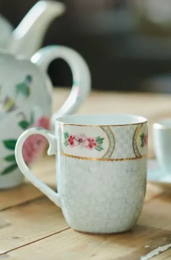 Pip Studio Blushing Birds Mok Klein Wit