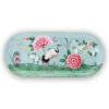 Pip Studio Blushing Birds Rechthoekig Taartplateau Blauw