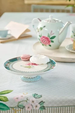 Pip Studio Blushing Birds Taartplateau Klein Blue 21Cm Blauw Discount