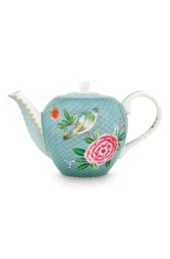 Pip Studio Blushing Birds Theepot Klein Blauw Hot