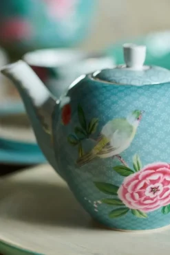 Pip Studio Blushing Birds Theepot Klein Blauw Hot