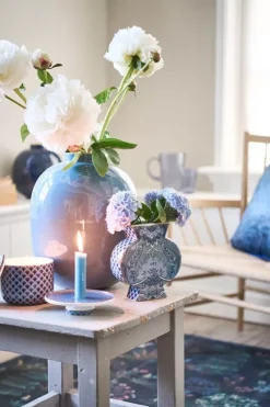 Pip Studio Cross Stitch Kaarshouder 14Cm Blauw Clearance