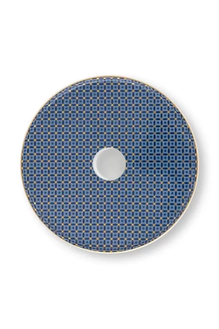 Pip Studio Cross Stitch Kaarshouder 14Cm Blauw Clearance