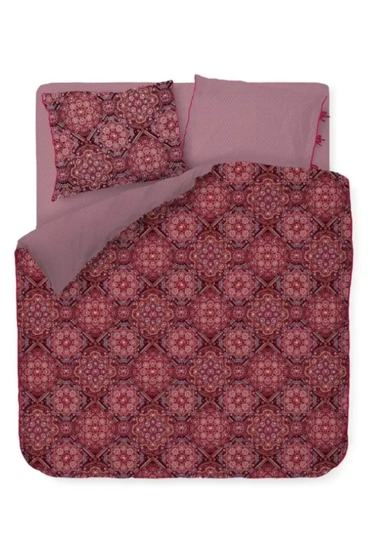 Pip Studio Dekbedovertrek Il Mosaico Donkerrood Discount