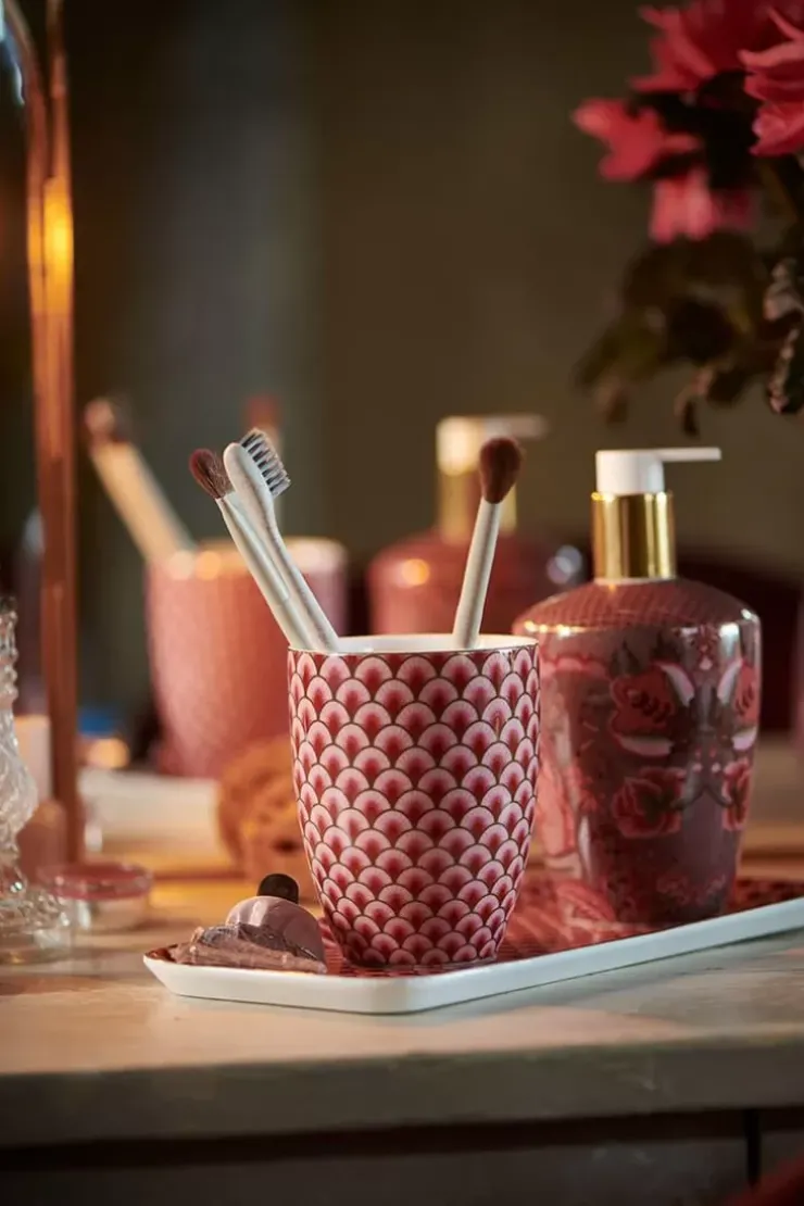 Pip Studio Drinkbeker Suki Donker Roze Online