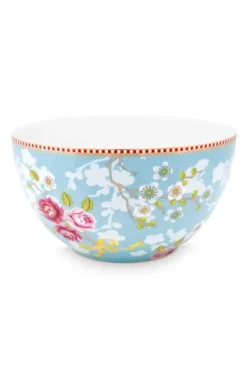Pip Studio Early Bird Kom Chinese Rose 18 Cm Blauw