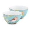 Pip Studio Early Bird Set/2 Kommen 15 Cm Blauw Best