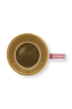 Pip Studio Flower Festival Eenpersoons Thee Donker Roze Discount