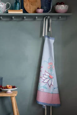 Pip Studio Flower Festival Keukenschort Blauw Outlet