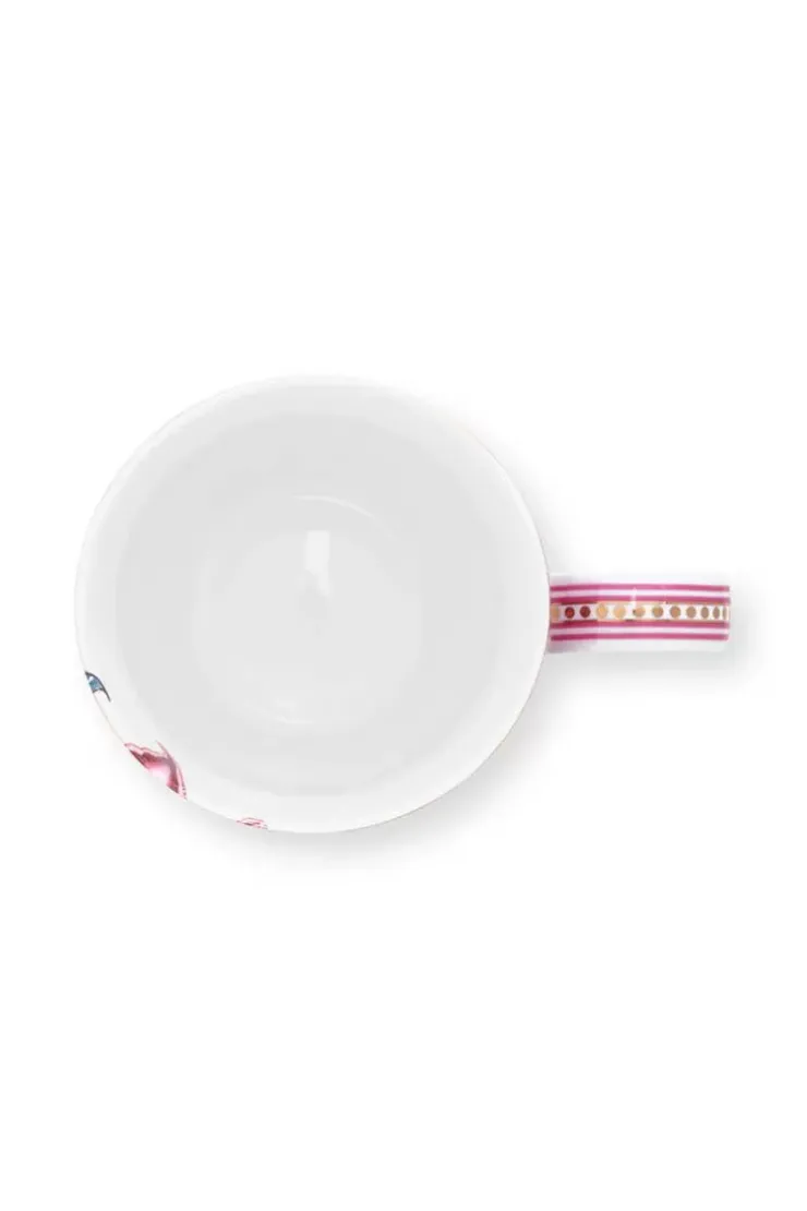 Pip Studio Flower Festival Mok Groot Donker Roze Best