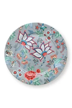 Pip Studio Flower Festival Onderbord Licht 32 Cm Blauw Clearance