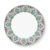 Pip Studio Flower Festival Ontbijtbord Licht 21 Cm Blauw
