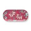 Pip Studio Flower Festival Rechthoekig Taartplateau Donker Roze Online