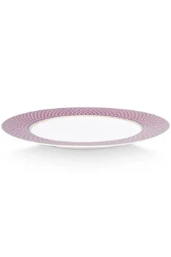 Pip Studio Flower Festival Set/4 Dinerborden Rood/Licht 26.5Cm Blauw