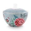 Pip Studio Flower Festival Suikerpot Blauw Clearance