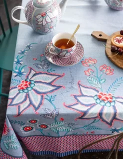 Pip Studio Flower Festival Tafelkleed Blauw