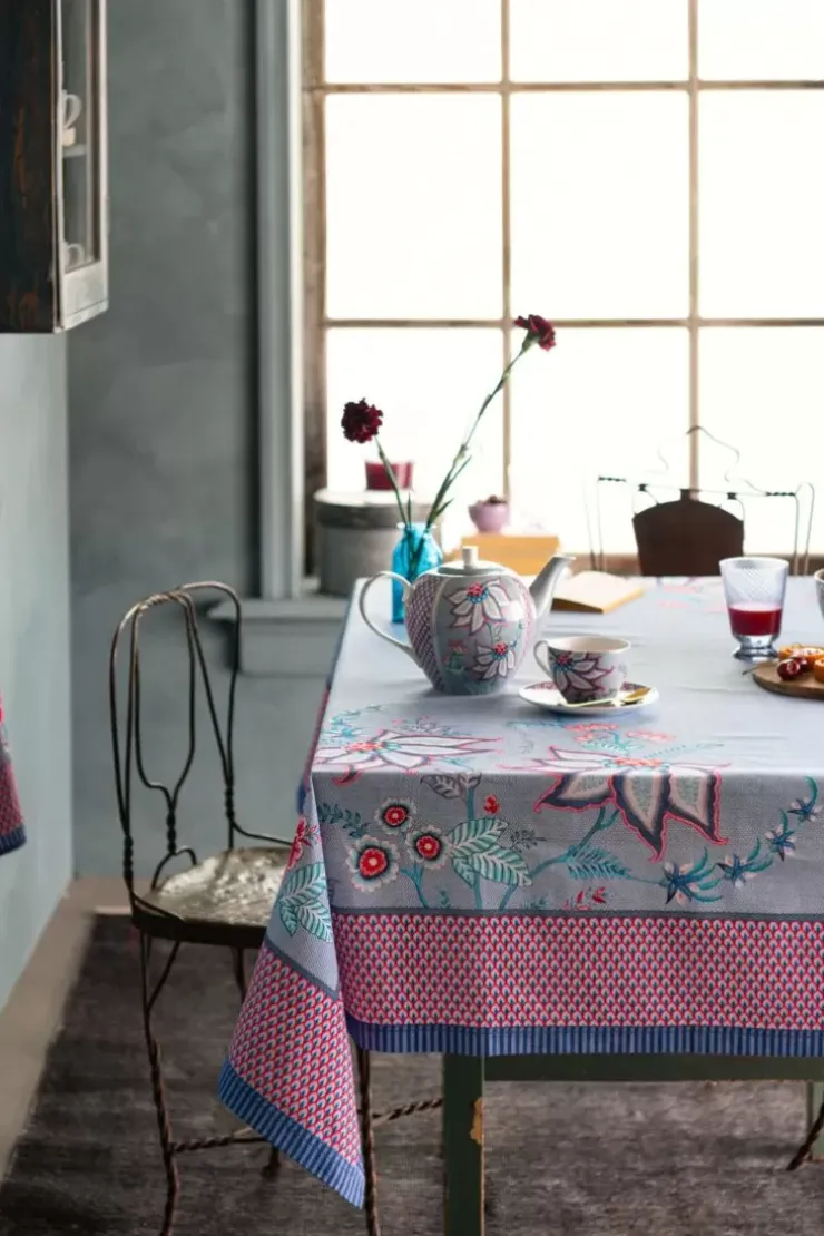 Pip Studio Flower Festival Theepot Groot Licht Blauw Best