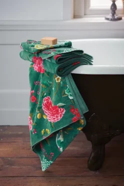 Pip Studio Gastendoek Set/3 Good Evening 30X50 Cm Groen Clearance