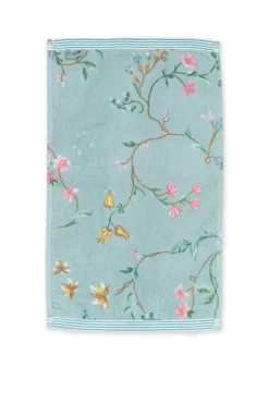 Pip Studio Gastendoek Set/3 Les Fleurs 30X50 Cm Blauw Discount