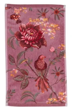 Pip Studio Gastendoek Set/3 Secret Garden Mauve 30X50Cm Paars Outlet