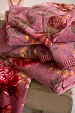 Pip Studio Gastendoek Set/3 Secret Garden Mauve 30X50Cm Paars Outlet