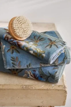 Pip Studio Gastendoek Set/3 Secret Garden 30X50Cm Blauw Discount
