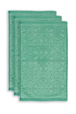 Pip Studio Gastendoek Set/3 Tile De Pip 30X50 Cm Groen Online