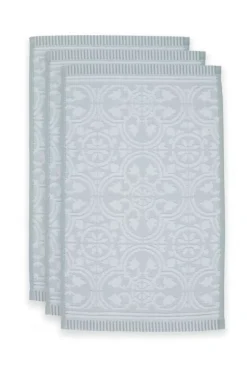 Pip Studio Gastendoek Set/3 Tile De Pip Licht 30X50 Cm Blauw Online